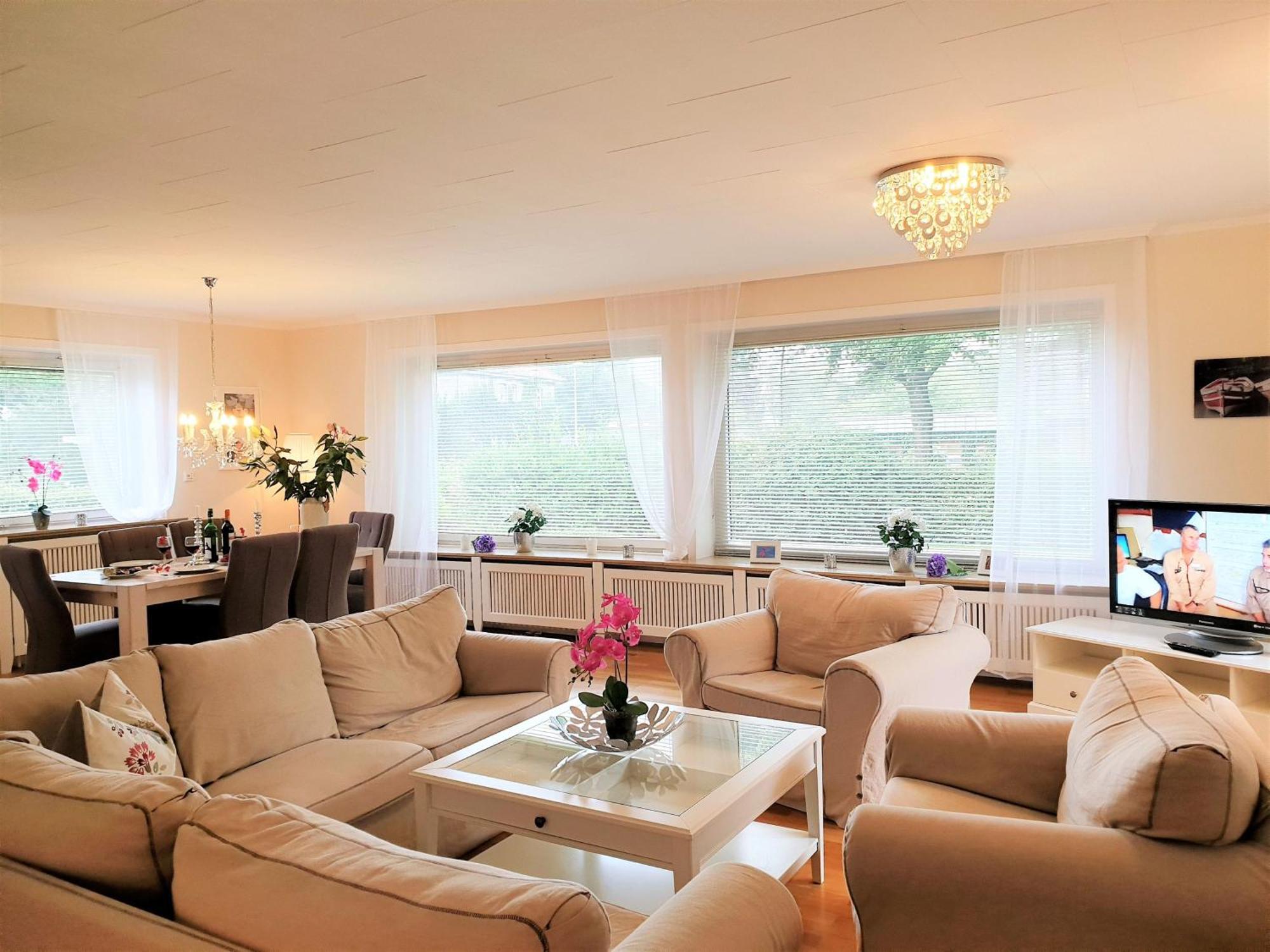 Fewo1846 - Villa Westerallee - Bungalow Mit Drei Schlafzimmern Und Garten Фленсбург Экстерьер фото