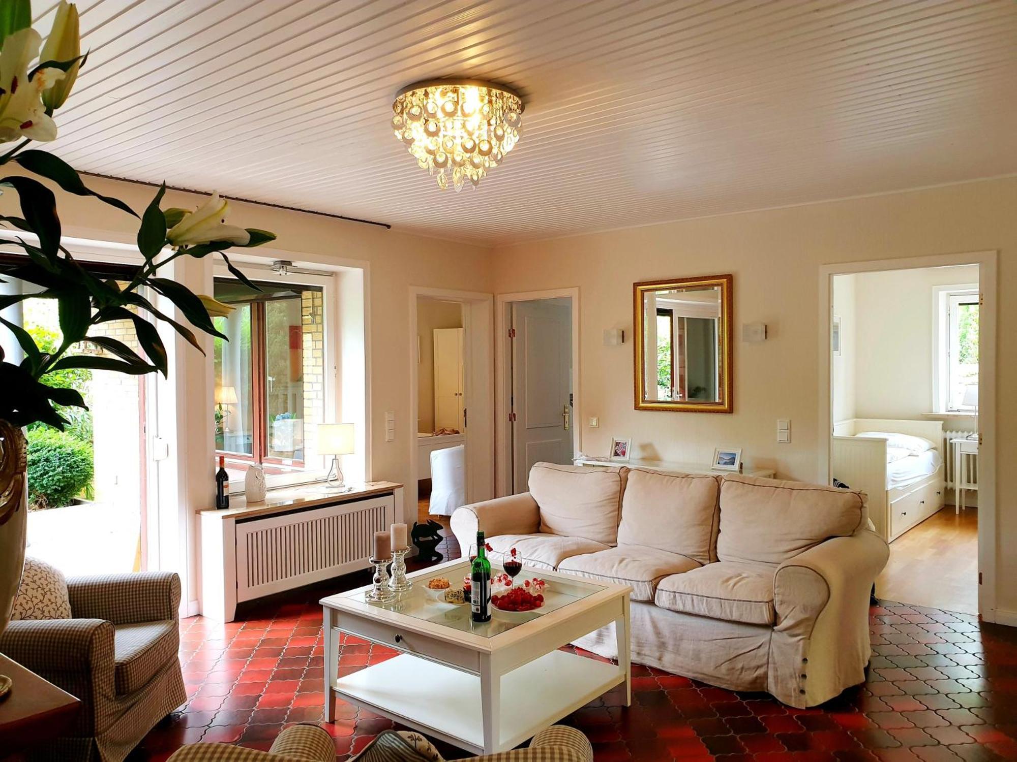 Fewo1846 - Villa Westerallee - Bungalow Mit Drei Schlafzimmern Und Garten Фленсбург Экстерьер фото